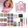 Hot Sugar Makeup Kit for Girls, Kids Makeup Set with Unicorn Train Case Includes Eyeshadow Palette, Blush, Lipstick, Lip Pencil, Eye Pencil view 3
