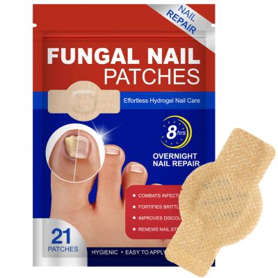 Nail Patches for 8-Hour Overnight Fast Hydrogel Nail Care, Keeps Feet Fresh & Dry All Day  Men & Women (1)
