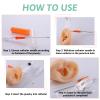 IV Catheter Piercing Needles 50Pcs - Combofix 18G Catheter Needles Kit for Ear Nose Lip Belly Navel Body Piercing Needles Hollow IV Start Kits Piercing Supplies Tools view 4