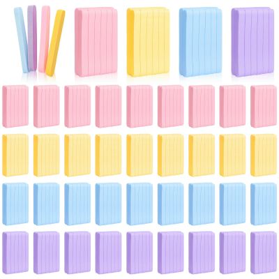 480 Pcs Compressed Facial Sponges Round Makeup Removal Sponge Pads for Washing Face Reusable Cleansing Exfoliating Spa Sponge for Women Esthetician Beauty Supplies (4 Colors)