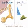 Abundantly Made Co. | 6-Piece Lymphatic Drainage Variety Kit + Wood Therapy Massage Tools | Wood, Jade & Silicone for Maderoterapia, Gua Sha, Cupping & Dry Brushing | Body Sculpting + Fascia Massager view 2