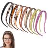 CAVETEE Headbands for Glasses Wearers, 8 Pack Womens Headbands for Glasses Wearers Non Slip Elastic Hairbands Cute Hair Accessories for Women & Girls view 1
