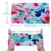1 Pack Wide Headbands For Women Elastic Headband Art Leaf-181 Head Bands Women's Hair Band Turban Workout Soft Sweat Hairband Accessories view 3