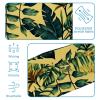 1 Pack Colored Leaves-168 Elastic Soft Fabric Non-Slip Women's Fashion Headbands - Soft, Wide, and Stylish for All Occasions view 4