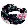 1 Pack Headbands for Women Non Slip Elastic Sports Hair Bands for Women, Soft Cloth Headband for Workout Yoga Fashion Hair Accessories,Art Flower-692 view 1
