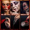 Oiomniv 5PCS Fake Blood Kit, 2.03oz Fake Blood Spray 2.03oz Dripping Blood 1.01oz Coagulated Blood Gel, Realistic Halloween SFX Makeup Washable for Zombie Vampire Cosplay Costume view 2
