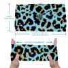 1 Pack Colored Leopard Print-1080 Elastic Soft Fabric Non-Slip Women's Fashion Headbands - Soft, Wide, and Stylish for All Occasions view 3
