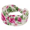 1 Pack Headbands for Women Non Slip Elastic Sports Hair Bands for Women, Soft Cloth Headband for Workout Yoga Fashion Hair Accessories,Art Flower-704 view 1