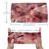 1 Pack Headbands for Women Non Slip Elastic Sports Hair Bands for Women, Soft Cloth Headband for Workout Yoga Fashion Hair Accessories,Pink Art Cherry Blossom-443 view 3