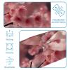 1 Pack Headbands for Women Non Slip Elastic Sports Hair Bands for Women, Soft Cloth Headband for Workout Yoga Fashion Hair Accessories,Pink Art Cherry Blossom-443 view 4