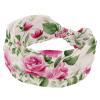 1 Pack Wide Headbands For Women Elastic Headband Art Flower-703 Head Bands Women's Hair Band Turban Workout Soft Sweat Hairband Accessories view 1
