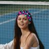 1 Pack Headbands for Women Non Slip Elastic Sports Hair Bands for Women, Soft Cloth Headband for Workout Yoga Fashion Hair Accessories,Art Leopard Print-1124 view 2