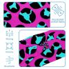 1 Pack Headbands for Women Non Slip Elastic Sports Hair Bands for Women, Soft Cloth Headband for Workout Yoga Fashion Hair Accessories,Art Leopard Print-1124 view 4