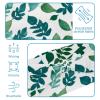 1 Pack Art Leaf-207 Elastic Soft Fabric Non-Slip Women's Fashion Headbands - Soft, Wide, and Stylish for All Occasions view 4