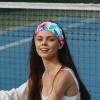 1 Pack Art Leaf-183 Elastic Soft Fabric Non-Slip Women's Fashion Headbands - Soft, Wide, and Stylish for All Occasions view 2