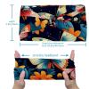 1 Pack Art Butterfly-990 Elastic Soft Fabric Non-Slip Women's Fashion Headbands - Soft, Wide, and Stylish for All Occasions view 3