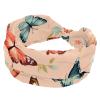1 Pack Headbands for Women Non Slip Elastic Sports Hair Bands for Women, Soft Cloth Headband for Workout Yoga Fashion Hair Accessories,Art Butterfly-983 view 1