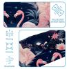 1 Pack Wide Headbands For Women Elastic Headband Pink Art Flamingo-547 Head Bands Women's Hair Band Turban Workout Soft Sweat Hairband Accessories view 4