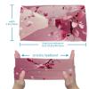 1 Pack Headbands for Women Non Slip Elastic Sports Hair Bands for Women, Soft Cloth Headband for Workout Yoga Fashion Hair Accessories,Aesthetic Pink Cherry Blossom-482 view 3