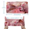 1 Pack Headbands for Women Non Slip Elastic Sports Hair Bands for Women, Soft Cloth Headband for Workout Yoga Fashion Hair Accessories,Pink Art Cherry Blossom-428 view 3