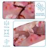 1 Pack Headbands for Women Non Slip Elastic Sports Hair Bands for Women, Soft Cloth Headband for Workout Yoga Fashion Hair Accessories,Pink Art Cherry Blossom-428 view 4