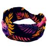 1 Pack Headbands for Women Non Slip Elastic Sports Hair Bands for Women, Soft Cloth Headband for Workout Yoga Fashion Hair Accessories,Art Leaf-206 view 1