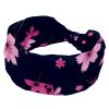 1 Pack Wide Headbands For Women Elastic Headband Pink Art Cherry Blossom-478 Head Bands Women's Hair Band Turban Workout Soft Sweat Hairband Accessories view 1
