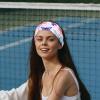 1 Pack Headbands for Women Non Slip Elastic Sports Hair Bands for Women, Soft Cloth Headband for Workout Yoga Fashion Hair Accessories,Art Butterfly-1007 view 2