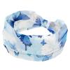 1 Pack Art Butterfly-999 Elastic Soft Fabric Non-Slip Women's Fashion Headbands - Soft, Wide, and Stylish for All Occasions view 1