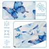 1 Pack Art Butterfly-999 Elastic Soft Fabric Non-Slip Women's Fashion Headbands - Soft, Wide, and Stylish for All Occasions view 4