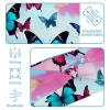 1 Pack Headbands for Women Non Slip Elastic Sports Hair Bands for Women, Soft Cloth Headband for Workout Yoga Fashion Hair Accessories,Art Butterfly-995 view 4