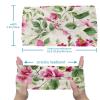 1 Pack Art Flower-702 Elastic Soft Fabric Non-Slip Women's Fashion Headbands - Soft, Wide, and Stylish for All Occasions view 3