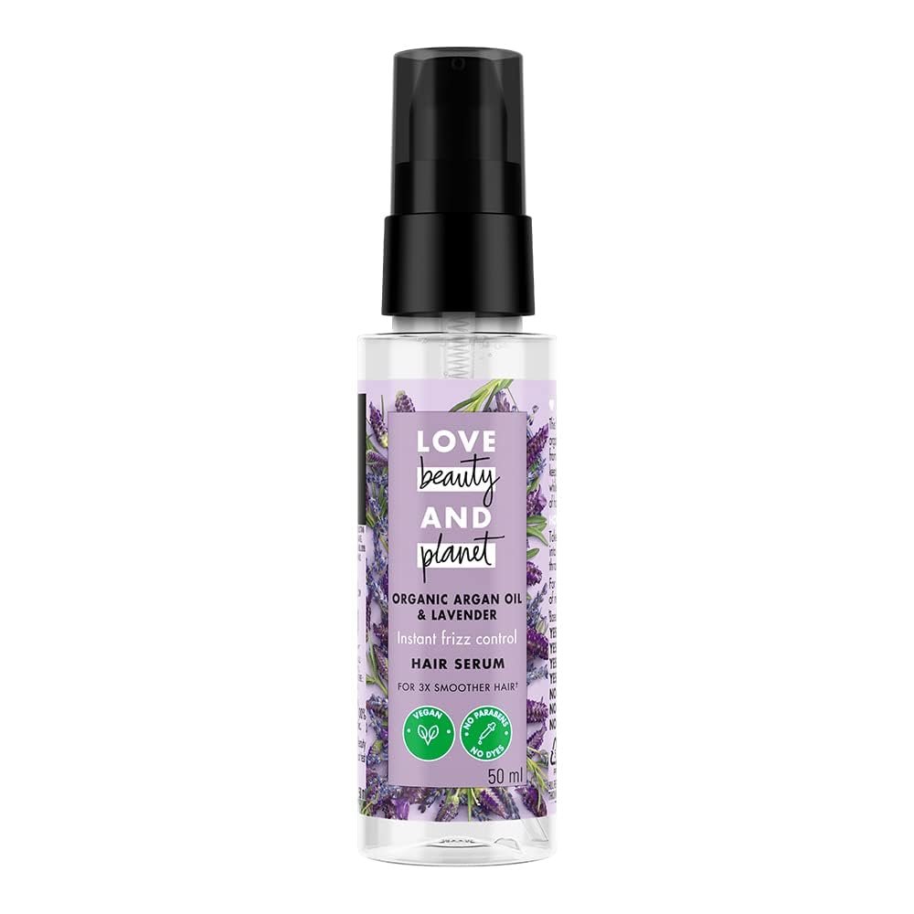 Argan Oil & Lavender Hair Serum For Frizzy Hair | 50 Ml