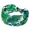 1 Pack Headbands for Women Non Slip Elastic Sports Hair Bands for Women, Soft Cloth Headband for Workout Yoga Fashion Hair Accessories,Art Leaf-203 view 1
