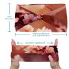 1 Pack Pink Art Cherry Blossom-465 Elastic Soft Fabric Non-Slip Women's Fashion Headbands - Soft, Wide, and Stylish for All Occasions view 3
