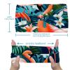1 Pack Headbands for Women Non Slip Elastic Sports Hair Bands for Women, Soft Cloth Headband for Workout Yoga Fashion Hair Accessories,Pink Art Flamingo-530 view 3