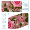 1 Pack Art Flower-696 Elastic Soft Fabric Non-Slip Women's Fashion Headbands - Soft, Wide, and Stylish for All Occasions view 4
