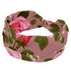 1 Pack Headbands for Women Non Slip Elastic Sports Hair Bands for Women, Soft Cloth Headband for Workout Yoga Fashion Hair Accessories,Art Flower-695 view 1