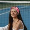 1 Pack Headbands for Women Non Slip Elastic Sports Hair Bands for Women, Soft Cloth Headband for Workout Yoga Fashion Hair Accessories,Art Flower-695 view 2