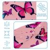 1 Pack Art Butterfly-1011 Elastic Soft Fabric Non-Slip Women's Fashion Headbands - Soft, Wide, and Stylish for All Occasions view 4