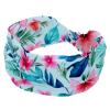 1 Pack Art Leaf-180 Elastic Soft Fabric Non-Slip Women's Fashion Headbands - Soft, Wide, and Stylish for All Occasions view 1