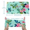 1 Pack Wide Headbands For Women Elastic Headband Aesthetic Flower-613 Head Bands Women's Hair Band Turban Workout Soft Sweat Hairband Accessories view 3