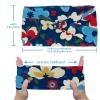 1 Pack Art Flower-708 Elastic Soft Fabric Non-Slip Women's Fashion Headbands - Soft, Wide, and Stylish for All Occasions view 3