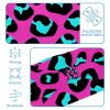 1 Pack Art Leopard Print-1122 Elastic Soft Fabric Non-Slip Women's Fashion Headbands - Soft, Wide, and Stylish for All Occasions view 4