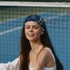 1 Pack Headbands for Women Non Slip Elastic Sports Hair Bands for Women, Soft Cloth Headband for Workout Yoga Fashion Hair Accessories,Art Leaf-227 view 2