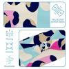 1 Pack Art Leopard Print-1128 Elastic Soft Fabric Non-Slip Women's Fashion Headbands - Soft, Wide, and Stylish for All Occasions view 4