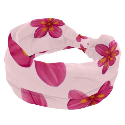 1 Pack Headbands for Women Non Slip Elastic Sports Hair Bands for Women, Soft Cloth Headband for Workout Yoga Fashion Hair Accessories,Art Flower-680