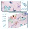 1 Pack Art Butterfly-1008 Elastic Soft Fabric Non-Slip Women's Fashion Headbands - Soft, Wide, and Stylish for All Occasions view 4