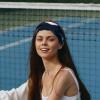 1 Pack Headbands for Women Non Slip Elastic Sports Hair Bands for Women, Soft Cloth Headband for Workout Yoga Fashion Hair Accessories,Pink Art Flamingo-503 view 2