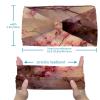 1 Pack Pink Cherry Blossoms-426 Elastic Soft Fabric Non-Slip Women's Fashion Headbands - Soft, Wide, and Stylish for All Occasions view 3